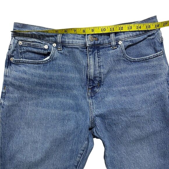 Madewell 90s Straight Jean Women’s 31 Petite Blue Enmore Wash High Waist - Picture 3 of 7